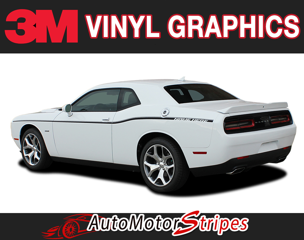2011-2018 Dodge Challenger SXT Vinyl Graphics Install